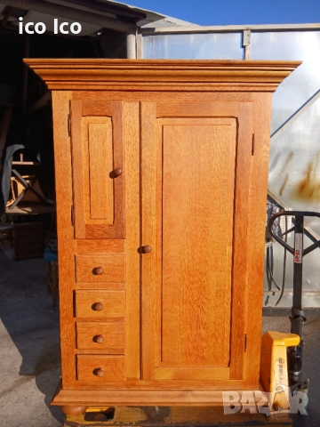  масивен шкаф от дъб