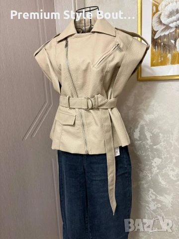 дамски комплект елек и дънки , снимка 3 - Комплекти - 54003093