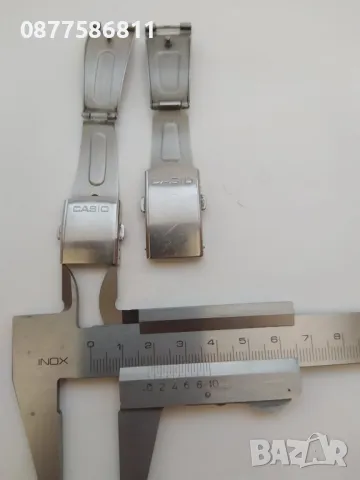 ОРИГИНАЛНА КАТАРАМА ЗА ЧАСОВНИК CASIO ТОКА БЪКЕЛ ЧАСОВНИЦИ СТЪКЛО БАТЕРИЯ ПАТЕНТИ, снимка 3 - Каишки за часовници - 50260708
