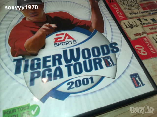 SONY PS2 GAME-TIGER WOODS 2001 2411251714, снимка 5 - Игри за PlayStation - 52526239