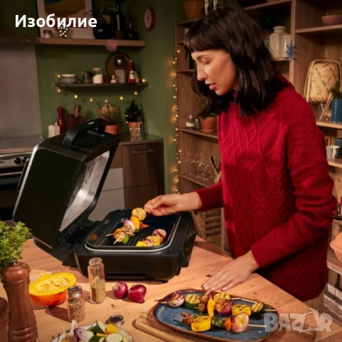 Уред 2 в 1 SilverCrest Air Fryer with Grill – хрупкаво, вкусно и без мазнина, снимка 4 - Фритюрници - 53004167