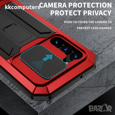 Samsung Galaxy S23+ 5G R-JUST Удароустойчив Калъф и Протектор, 49,90 лв, снимка 5 - Калъфи, кейсове - 52817842