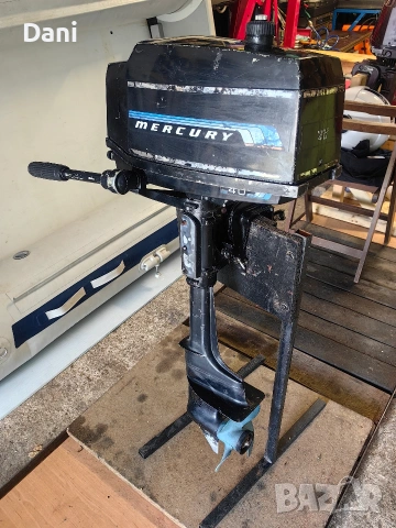 Двутактов двигател за лодка Mercury 4hp 