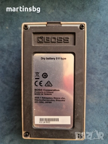 Педал / ефект за китара Boss DS-1 дисторшън, снимка 4 - Китари - 53767778