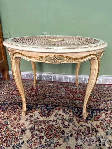 Дървена холна масичка, снимка 2 - Маси - 53923054