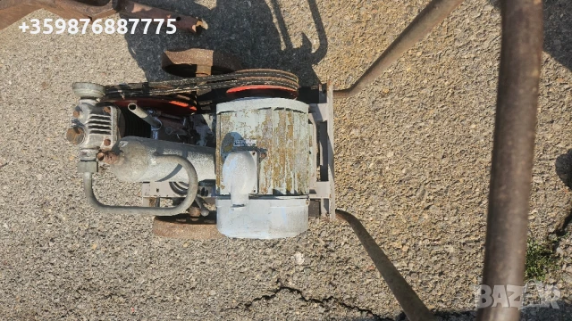 Компресор Голям двигател 1.5 с мощен дебит въздух , снимка 3 - Електродвигатели - 51057062