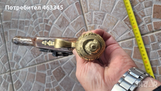 пистолет, пищов, евзалия, кремъклия, снимка 9 - Антикварни и старинни предмети - 53477413