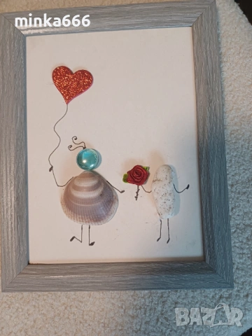 Картина за Св.Валентин, снимка 2 - Картини - 53299897