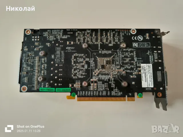 Видео карта KFA2 GeForce GTX 1060 3GB GDDR5 192bit., снимка 2 - Видеокарти - 48655438