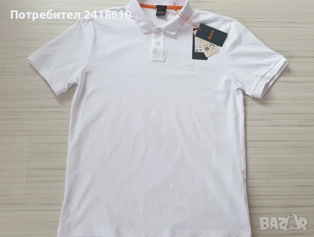 Hugo Boss Passenger Pique Cotton Slim Fit Stretch Mens Size XL НОВО! ОРИГИНАЛ! Мъжка Тениска!, снимка 5 - Тениски - 53450613