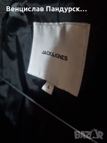 Мъжко Палто Jack Jones, снимка 3 - Палта - 45209725