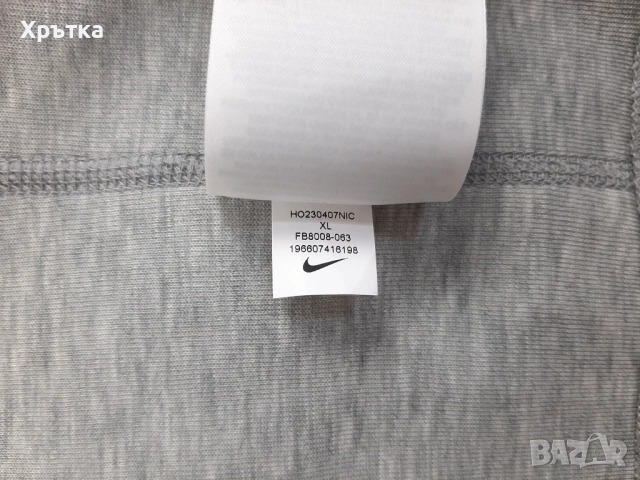 Nike Tech Fleece Bomber - Оригинално мъжко горнище размер XL, снимка 9 - Спортни дрехи, екипи - 54166805