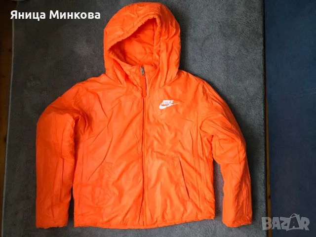 Nike- дамско зимно яке, двулицево, размер M, снимка 13 - Якета - 47378932