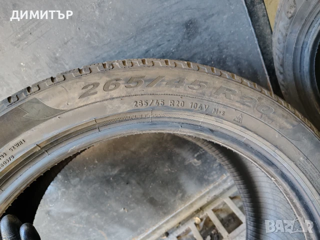 2бр.зимни гуми PIRELLI 265 45 20 DOT17 цена за брой, снимка 8 - Гуми и джанти - 51318689