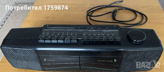 Радиомагнетофон РМС 326 Д, снимка 2 - Радиокасетофони, транзистори - 52021183