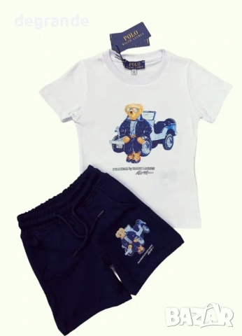  ♣️Летен Детски Комплект Polo 8 10г.