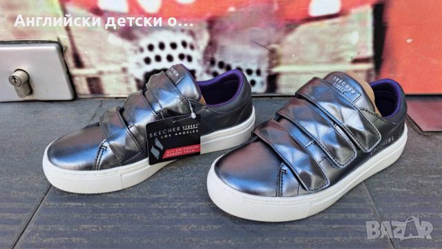 Английски детски кецки-SKECHERS, снимка 6 - Детски маратонки - 45496363