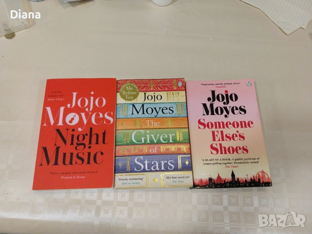 Jojo Moyes english books Night Music the giver of stars someone else's shoes €6/ea