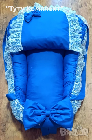 Промоционално бебешко гнездо със възглавница 