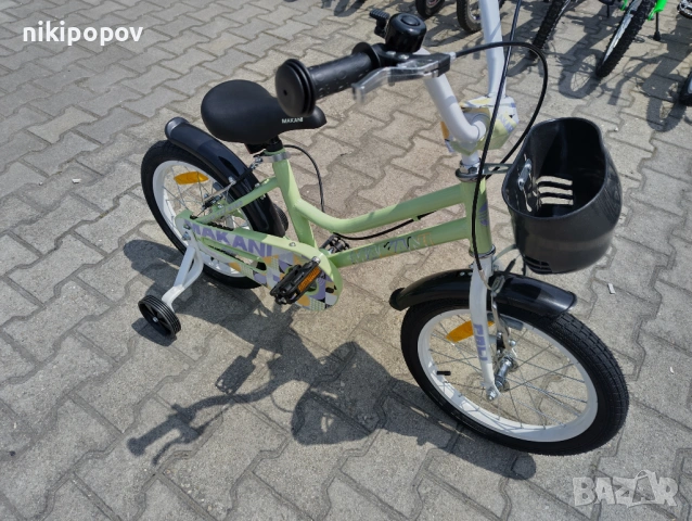 MAKANI Велосипед 16" PALI зелен, снимка 3 - Велосипеди - 53759282