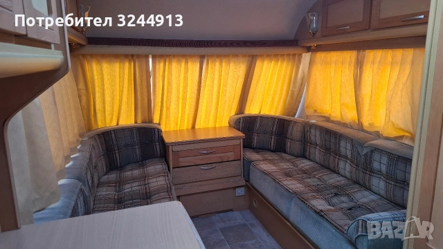Английска каравана ELDDIS FIRESTORM 362 тегли се с категория В, снимка 12 - Каравани и кемпери - 54182990