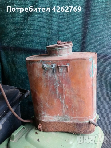 Медна гръбна пръскачка Vermors/Германия, снимка 2 - Антикварни и старинни предмети - 54165614