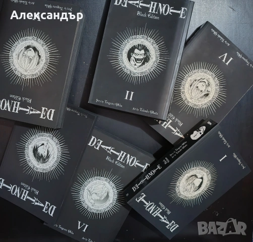 Death Note (Black Edition) пълен комплект 1-6 том, снимка 5 - Художествена литература - 54255634