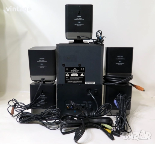 Altec Lansing 251  5.1 Channel Computer Speakers, снимка 5 - Аудиосистеми - 52821579