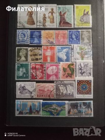 Класьор с марки от цял свят, снимка 5 - Филателия - 45127154