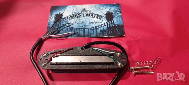 Belcat Hot Rails AB Alnico V Bridge Humbucker in Single-Coil Size, снимка 4 - Китари - 45918093