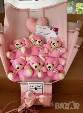 Букет от мечета, снимка 6 - Романтични подаръци - 51310667