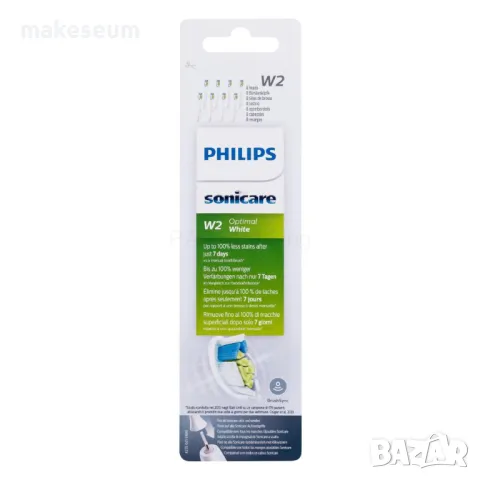 Накрайници за електрическа четка Philips Sonicare W2 Optimal White, снимка 1 - Козметика за лице - 47005193