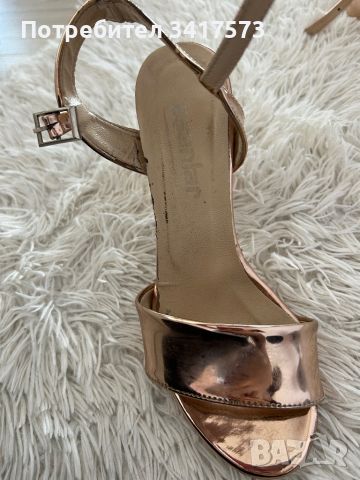 Дамски токчета с дебел ток, снимка 3 - Дамски обувки на ток - 45915482
