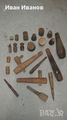 Дървени канелки за бурета и тапи разл.видове, снимка 2 - Антикварни и старинни предмети - 45675519