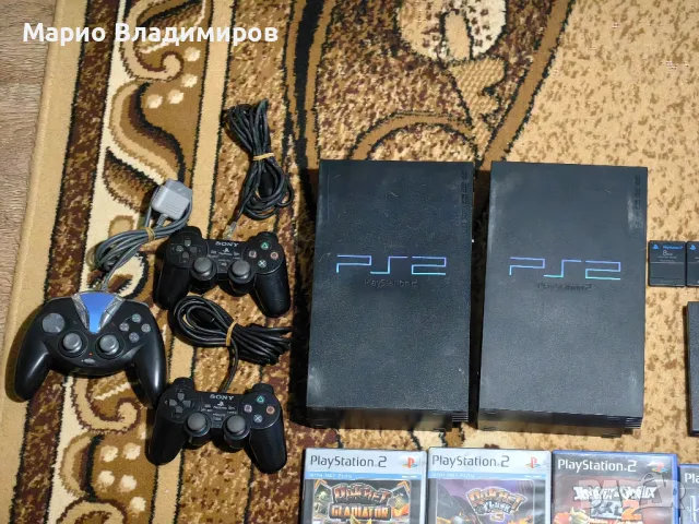 Playstation 2 с много игри + конзоли и чанта , снимка 2 - PlayStation конзоли - 47442651