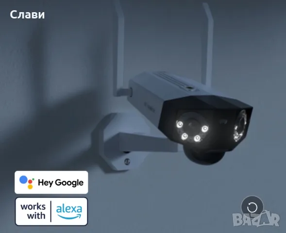Reolink duo 2 + солар WiFi 4K Панорама , солар/батерия  180 градуса два обектива , снимка 15 - Камери - 49879998