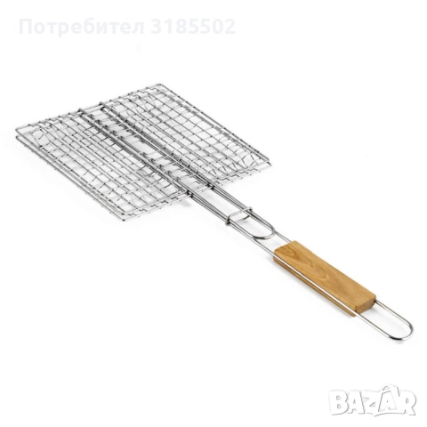 Скара за барбекю за бургери 22.5x20x52см, снимка 2 - Съдове за готвене - 51456985