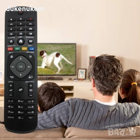 Универсално дистанционно управление за Philips Ambilight Smart LED LCD телевизори, снимка 5 - Дистанционни - 53095054