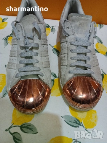 Adidas Superstar N 37,5 кожени, снимка 3 - Маратонки - 53471104