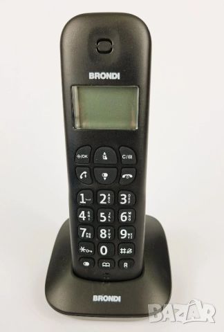 НОВ Дигитален безжичен телефон - Brondi Gala (DECT GAP)