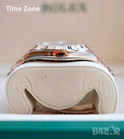Rolex Day-Date 40mm President Rose Gold Chocolate Dial Diagonal Motif Различни Варианти, снимка 8 - Мъжки - 54047727