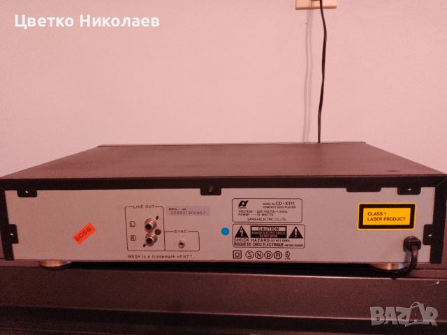 SANSUI CD-X111, снимка 4 - Аудиосистеми - 45806080