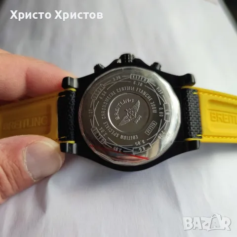 Мъжки луксозен часовник Breitling Edition Speciale Chronometre, снимка 8 - Мъжки - 47147889