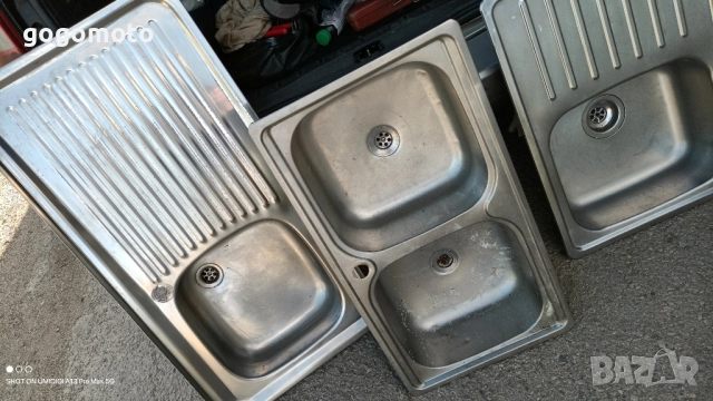 Мивка за кухня, хром никел стомана, алпака, , снимка 1