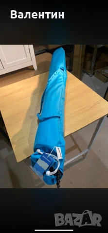 Плажен чадър 160 см, снимка 7 - Къмпинг мебели - 53428550