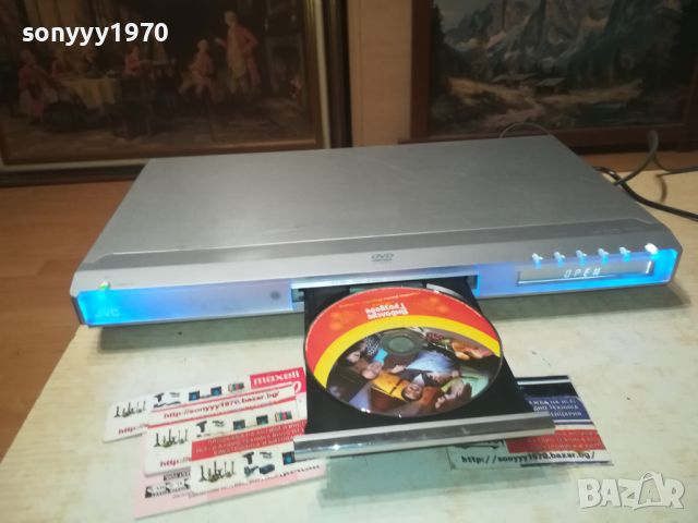 JVC XV-N5SL DVD PLAYER-ВНОС SWISS 0408241111, снимка 4 - Плейъри, домашно кино, прожектори - 46795383