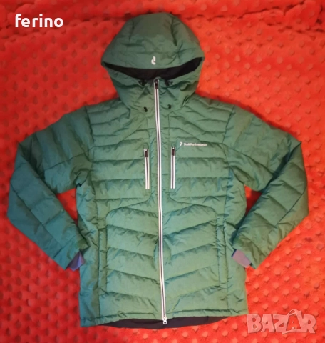 PEAK PERFORMANCE Пухено мъжко яке ,Л, снимка 2 - Якета - 52594332