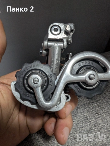 Ретро Шосеен Дерайльор Campagnolo Nuovo Record, снимка 5 - Части за велосипеди - 52464289