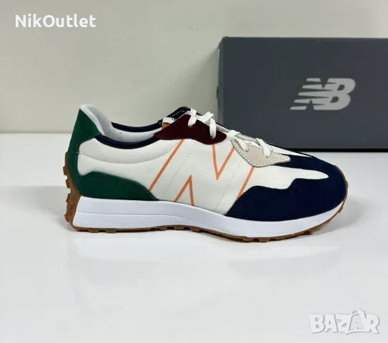 New Balance 327 Natural Indigo Green, снимка 1 - Маратонки - 47555671