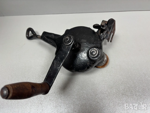 Стар, здрав, работещ Ръчен Шмиргел, снимка 6 - Други инструменти - 48779090